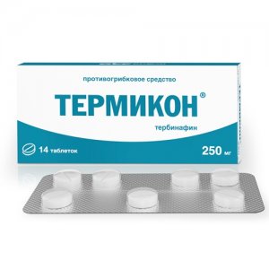 ТЕРМИКОН таб. 250 мг № 14