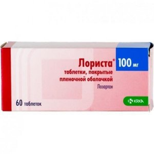 ЛОРИСТА таб.п/о 100 мг № 60